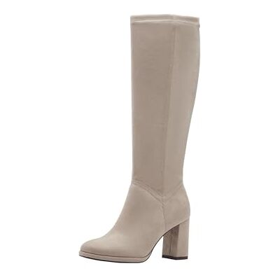 Tamaris Long Boot Heel 1-25554-45 hoge laarzen voor dames, Taupe, 39 EU 39 EU Tamaris Long Boot Heel 1-25554-45 hoge laarzen voor dames, Taupe, 39 EU 39 EU