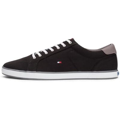 Tommy Hilfiger H2285arlow 1d Fm0fm00596 Gevulkaniseerde herensneakers, zwart. 39 EU Tommy Hilfiger H2285arlow 1d Fm0fm00596 Gevulkaniseerde herensneakers, zwart. 39 EU