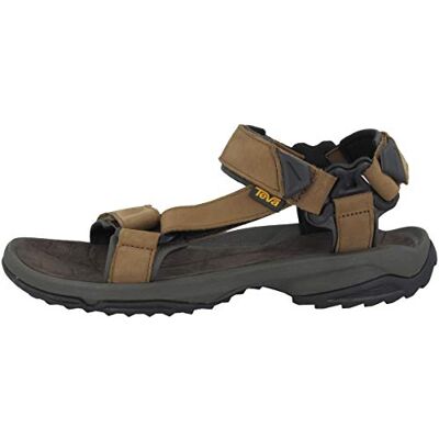 Teva Terra Fi Lite Leather Sportsandalen voor heren, Bruin Brn 45.5 EU Teva Terra Fi Lite Leather Sportsandalen voor heren, Bruin Brn 45.5 EU