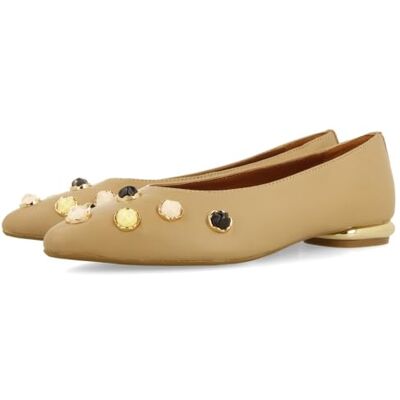 GIOSEPPO DOVRAY Mary Jane platte schoenen voor dames, beige, 38 EU, beige, 38 EU 38 EU GIOSEPPO DOVRAY Mary Jane platte schoenen voor dames, beige, 38 EU, beige, 38 EU 38 EU