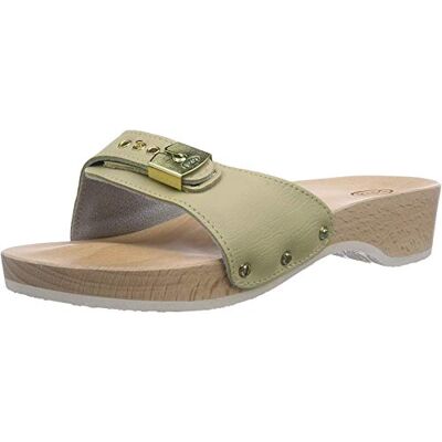 Scholl Pescura Damesklompen, zandbeige, 37 EU 37 EU Scholl Pescura Damesklompen, zandbeige, 37 EU 37 EU