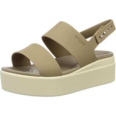 Crocs Brooklyn Low Wedge W, sportkleding en vrijetijdstongs voor meisjes 32/33 EU Crocs Brooklyn Low Wedge W, sportkleding en vrijetijdstongs voor meisjes 32/33 EU