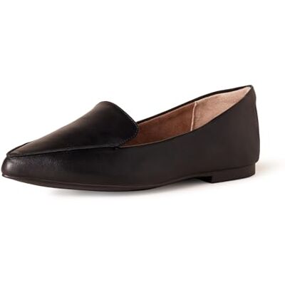 Amazon Essentials Mocassins plats pour femme, cuir synthétique noir, 35.5 EU 35.5 EU Amazon Essentials Mocassins plats pour femme, cuir synthétique noir, 35.5 EU 35.5 EU