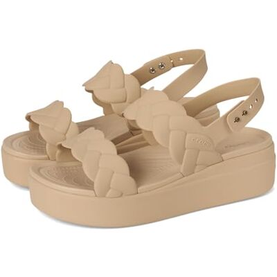 Crocs Brooklyn Woven Upper Lw damessandalen, Chai, 41/42 EU 41/42 EU Crocs Brooklyn Woven Upper Lw damessandalen, Chai, 41/42 EU 41/42 EU