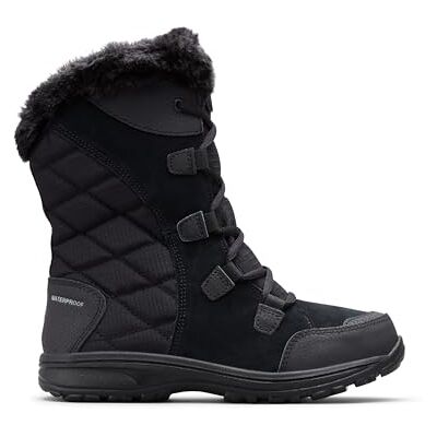 Columbia Ice Maiden II Sneeuwlaarzen, uniseks, zwart Grey, 36,5 EU 36.5 EU Columbia Ice Maiden II Sneeuwlaarzen, uniseks, zwart Grey, 36,5 EU 36.5 EU