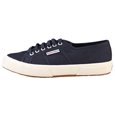 Superga 2750 Cotu classic, uniseks sneakers, Navy Blauw 43 EU Superga 2750 Cotu classic, uniseks sneakers, Navy Blauw 43 EU
