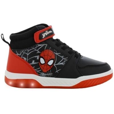 Leomil Spiderman Sneakers voor kinderen, jongens, ideaal voor school en vrije tijd, Zwart Rood 335, 33 EU 33 EU Leomil Spiderman Sneakers voor kinderen, jongens, ideaal voor school en vrije tijd, Zwart Rood 335, 33 EU 33 EU