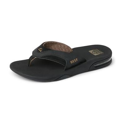 REEF Fanning sandalen voor heren, Zwart Zwart Bruin, 44 EU 44 EU REEF Fanning sandalen voor heren, Zwart Zwart Bruin, 44 EU 44 EU