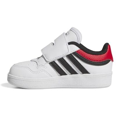 Adidas Hoops 4.0 Schoenen, uniseks babyschoenen, Veelkleurig (Ftwr White/Core Black/Better Scarlet), 26 EU 26 EU Adidas Hoops 4.0 Schoenen, uniseks babyschoenen, Veelkleurig (Ftwr White/Core Black/Better Scarlet), 26 EU 26 EU