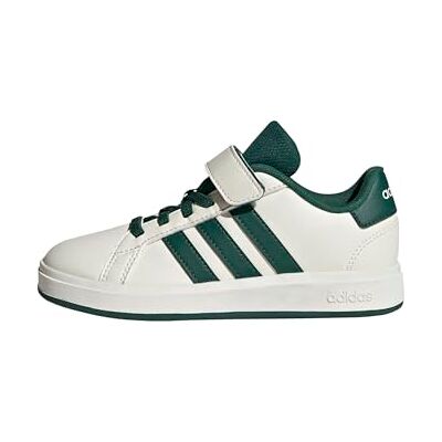 Adidas Uniseks kinderen Grand Court 2.0 schoenen Children, Off White/Collegiate Green/Core Black, 34 EU 34 EU Adidas Uniseks kinderen Grand Court 2.0 schoenen Children, Off White/Collegiate Green/Core Black, 34 EU 34 EU