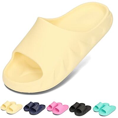 PLAME Badschoenen Unisex Eva Foam Slides Zomer Badschoenen Antislip Superzacht Plateau 36-46 EU 37 EU PLAME Badschoenen Unisex Eva Foam Slides Zomer Badschoenen Antislip Superzacht Plateau 36-46 EU 37 EU