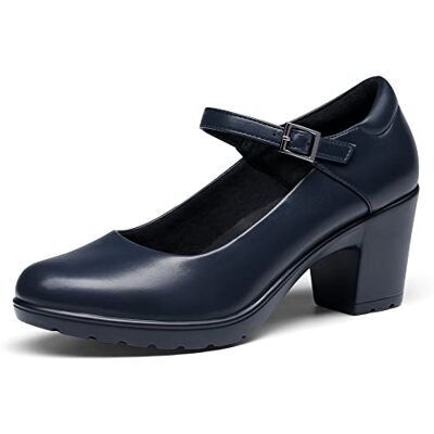 DREAM PAIRS Damespumps klassieke schoenen met hakken voor dames, bruiloft, maat 38, marineblauw, SDPU2231W-E 38 EU DREAM PAIRS Damespumps klassieke schoenen met hakken voor dames, bruiloft, maat 38, marineblauw, SDPU2231W-E 38 EU