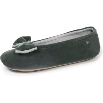 Isotoner Ballerina's voor dames, zachte zool, comfort Fluwelen pantoffels met extra schuim voor langdurig comfort en optimale grip in het dagelijks leven. 39 EU Isotoner Ballerina's voor dames, zachte zool, comfort Fluwelen pantoffels met extra schuim voor langdurig comfort en optimale grip in het dagelijks leven. 39 EU