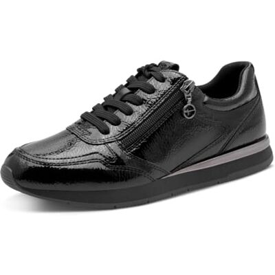 Tamaris 1-23613-46 Sneakers voor dames, laag model, Zwarte opdruk, 37 EU 37 EU Tamaris 1-23613-46 Sneakers voor dames, laag model, Zwarte opdruk, 37 EU 37 EU