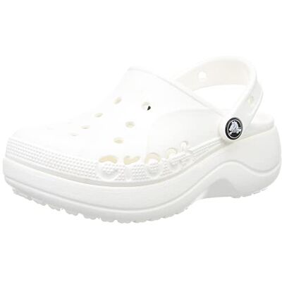 Crocs Baya Clog Platform 36-37 EU wit 36/37 EU Crocs Baya Clog Platform 36-37 EU wit 36/37 EU