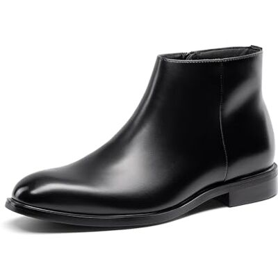 Bruno Marc Chelsea Herenlaarzen met ritssluiting, leer, modieus, wandellaarzen, zwart., 39.5 EU 39.5 EU Bruno Marc Chelsea Herenlaarzen met ritssluiting, leer, modieus, wandellaarzen, zwart., 39.5 EU 39.5 EU