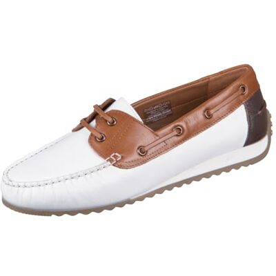 ARA Newport Mocassins pour femme, blanc, cognac, moka, 37,5 EU 37.5 EU ARA Newport Mocassins pour femme, blanc, cognac, moka, 37,5 EU 37.5 EU
