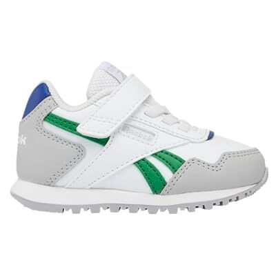 Reebok Glide Elastische Lace & Top Strap Sneakers, uniseks, baby, White Grey1 Classiccobalt, 26 EU 26 EU Reebok Glide Elastische Lace & Top Strap Sneakers, uniseks, baby, White Grey1 Classiccobalt, 26 EU 26 EU