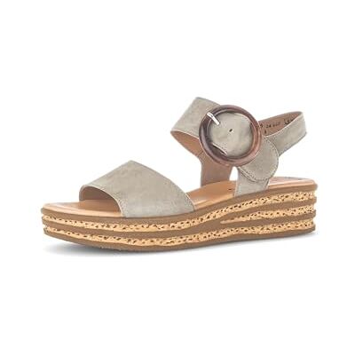 Gabor Platformsandalen voor dames, 64.550-4 cm, sleehak en sluiting, elegante damessandalen, riet 31, 39 EU 39 EU Gabor Platformsandalen voor dames, 64.550-4 cm, sleehak en sluiting, elegante damessandalen, riet 31, 39 EU 39 EU