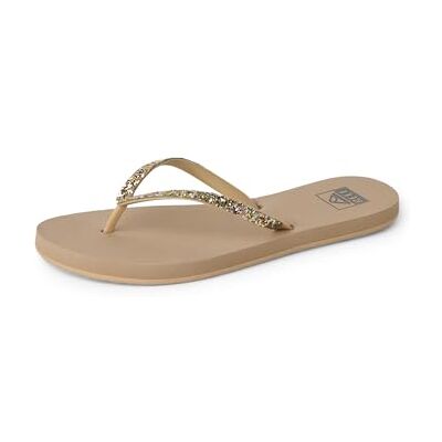 REEF Stargazer, Teenslippers voor dames, beige Gemstone Gem, 35 EU, Beige Gemstone Gem 35 EU REEF Stargazer, Teenslippers voor dames, beige Gemstone Gem, 35 EU, Beige Gemstone Gem 35 EU