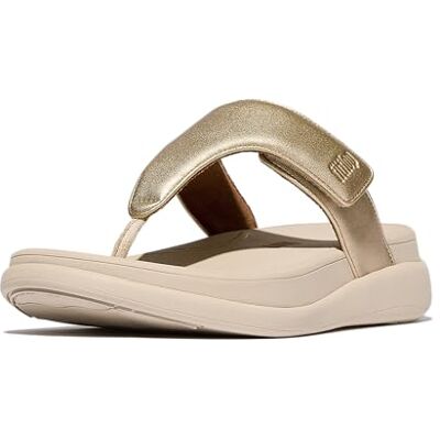 Fitflop F-Mode GO Platino platte damessandalen, verstelbaar, maat 42, platino, 42 EU 42 EU Fitflop F-Mode GO Platino platte damessandalen, verstelbaar, maat 42, platino, 42 EU 42 EU