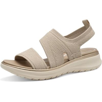 Tamaris Comfort TC Veganistische damessandalen, beige/goud, maat 40 EU, beige goud, 40 EU 40 EU Tamaris Comfort TC Veganistische damessandalen, beige/goud, maat 40 EU, beige goud, 40 EU 40 EU