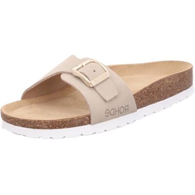 Rohde Alba 5589 damesslippers, maat: 41 EU, kleur: beige, Beige 41 EU Rohde Alba 5589 damesslippers, maat: 41 EU, kleur: beige, Beige 41 EU