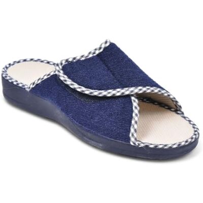 Ozabi -Pantoufle Mule Femme Eponge Scratch Ajustable Fabriquee en Espagne, Sd9897 Marine, 36 EU 36 EU Ozabi -Pantoufle Mule Femme Eponge Scratch Ajustable Fabriquee en Espagne, Sd9897 Marine, 36 EU 36 EU