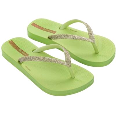 Ipanema Ant Lolita Kids Teenslippers voor meisjes, Groen Glitter Goud, 31 EU 31 EU Ipanema Ant Lolita Kids Teenslippers voor meisjes, Groen Glitter Goud, 31 EU 31 EU