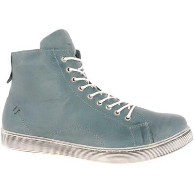 Andrea Conti Dames 0341500 hoge sneakers, Blauw 35 EU Andrea Conti Dames 0341500 hoge sneakers, Blauw 35 EU