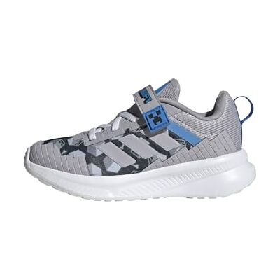 Adidas Minecraft Fortarun 4.0 Kinderschoenen, uniseks, kinderen, Glory Grey/Glory Grey/Lucid Ray Blue, 31 EU 31 EU Adidas Minecraft Fortarun 4.0 Kinderschoenen, uniseks, kinderen, Glory Grey/Glory Grey/Lucid Ray Blue, 31 EU 31 EU