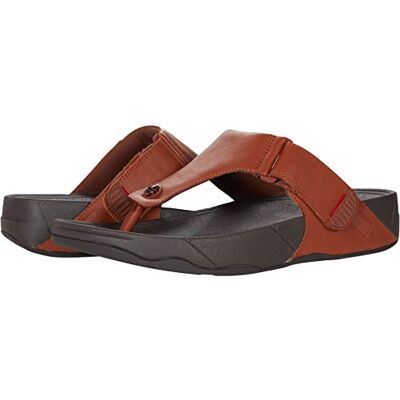 Fitflop Trakk Ii Toe Post-Leather Open Sandalen voor heren, bruin donker bruin bruin bruin 277, 40 EU 42 EU Fitflop Trakk Ii Toe Post-Leather Open Sandalen voor heren, bruin donker bruin bruin bruin 277, 40 EU 42 EU