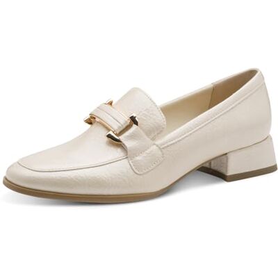 MARCO TOZZI Slipper 2-24250-45 Mocassin voor dames, Crème patent, 39 EU 39 EU MARCO TOZZI Slipper 2-24250-45 Mocassin voor dames, Crème patent, 39 EU 39 EU