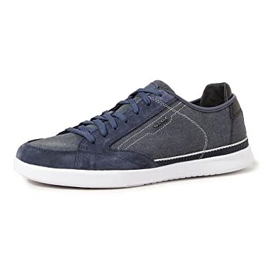 Geox U Walee a herensneakers, laag, marineblauw, 45 EU 45 EU Geox U Walee a herensneakers, laag, marineblauw, 45 EU 45 EU
