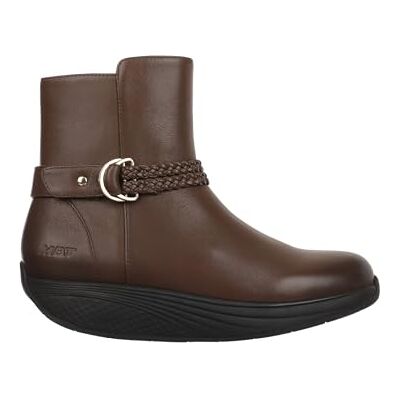 MBT Uki Boot Nappa dameslaarzen anatomisch comfortabel wandelen comfortabele fysiologische schoenen met schommelzool casual veterlaarzen donkerbruin 39 EU MBT Uki Boot Nappa dameslaarzen anatomisch comfortabel wandelen comfortabele fysiologische schoenen met schommelzool casual veterlaarzen donkerbruin 39 EU