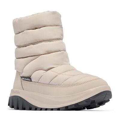 Columbia Snowtrot Mid sneeuwlaarzen voor dames, Soft Taupe, Shark, 36 EU 36 EU Columbia Snowtrot Mid sneeuwlaarzen voor dames, Soft Taupe, Shark, 36 EU 36 EU