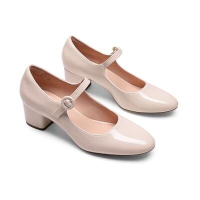 DREAM PAIRS Pumps met gesloten teen voor dames, Zand, 38 EU 38 EU DREAM PAIRS Pumps met gesloten teen voor dames, Zand, 38 EU 38 EU