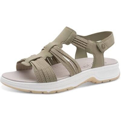 Jana Coshy 8-28660-46 platte damessandalen, Salie 42 EU Jana Coshy 8-28660-46 platte damessandalen, Salie 42 EU