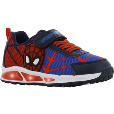 Leomil Spiderman Lichtgevende jongenssneakers, kinderschoenen, ideaal voor school en vrije tijd, Blauw Rood 315, 33 EU 33 EU Leomil Spiderman Lichtgevende jongenssneakers, kinderschoenen, ideaal voor school en vrije tijd, Blauw Rood 315, 33 EU 33 EU