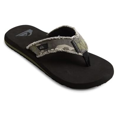 Quiksilver Monkey Abyss Teenslippers voor heren, Groen Brown Black Xgck, 46 EU 46 EU Quiksilver Monkey Abyss Teenslippers voor heren, Groen Brown Black Xgck, 46 EU 46 EU