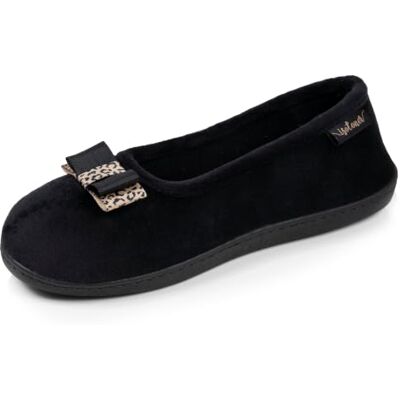 Isotoner Damesslippers, ballerina's, comfort van traagschuim, zwart, 36 EU 36 EU Isotoner Damesslippers, ballerina's, comfort van traagschuim, zwart, 36 EU 36 EU