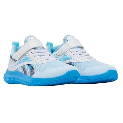 Reebok Rush Runner 5 Elastic Lace & Top Strap basketbalschoenen voor meisjes, blauw (Glassblue Digitalblue Alwaysblue) 33 EU Reebok Rush Runner 5 Elastic Lace & Top Strap basketbalschoenen voor meisjes, blauw (Glassblue Digitalblue Alwaysblue) 33 EU