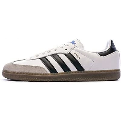 Adidas Samba Og Sneakers voor heren, Wit Ftwbla Negbás Gracla 000 42 2/3 EU Adidas Samba Og Sneakers voor heren, Wit Ftwbla Negbás Gracla 000 42 2/3 EU