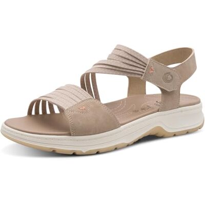Jana Coshy 8-28661-46 platte damessandalen, Taupe Peach, 37 EU 37 EU Jana Coshy 8-28661-46 platte damessandalen, Taupe Peach, 37 EU 37 EU