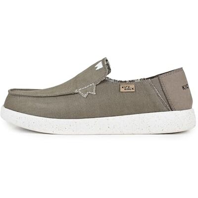 Kickback Barbeach instappers voor heren, canvas en linnen, casual zomerschoenen met antislipzool voor reizen, strand en dagelijks gebruik, Aarde., 45 EU 45 EU Kickback Barbeach instappers voor heren, canvas en linnen, casual zomerschoenen met antislipzool voor reizen, strand en dagelijks gebruik, Aarde., 45 EU 45 EU