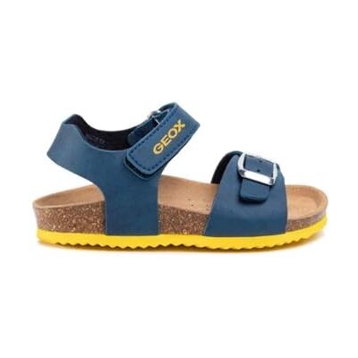Geox J Ghita Boy Sandalen voor jongens, Blauw 28 EU Geox J Ghita Boy Sandalen voor jongens, Blauw 28 EU