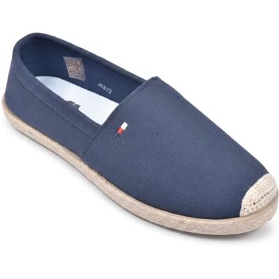 Ozabi Elegante espadrilles voor heren, zomer, slip-on, chic, casual stijl, Jk872 Marine 44 EU Ozabi Elegante espadrilles voor heren, zomer, slip-on, chic, casual stijl, Jk872 Marine 44 EU