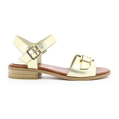 Kickers Bucidi Damessandalen, Goud 15 36 EU Kickers Bucidi Damessandalen, Goud 15 36 EU