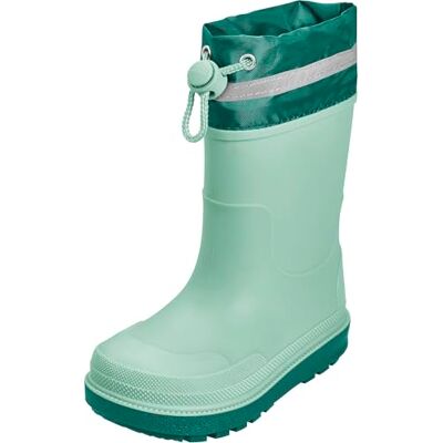 Playshoes Gummistiefel Regenstiefel regenlaarzen, uniseks, kinderen, Groene manchet, 23 EU 23 EU Playshoes Gummistiefel Regenstiefel regenlaarzen, uniseks, kinderen, Groene manchet, 23 EU 23 EU