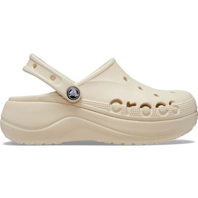 Crocs Baya Clog Platform 41-42 EU Winter Wit 41 EU Crocs Baya Clog Platform 41-42 EU Winter Wit 41 EU